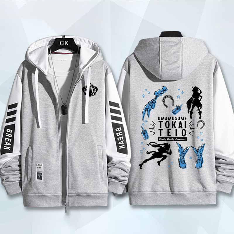 Amazon.co.jp: [プタロミ] ウマ娘 タマモクロス グッズ パーカー 長袖