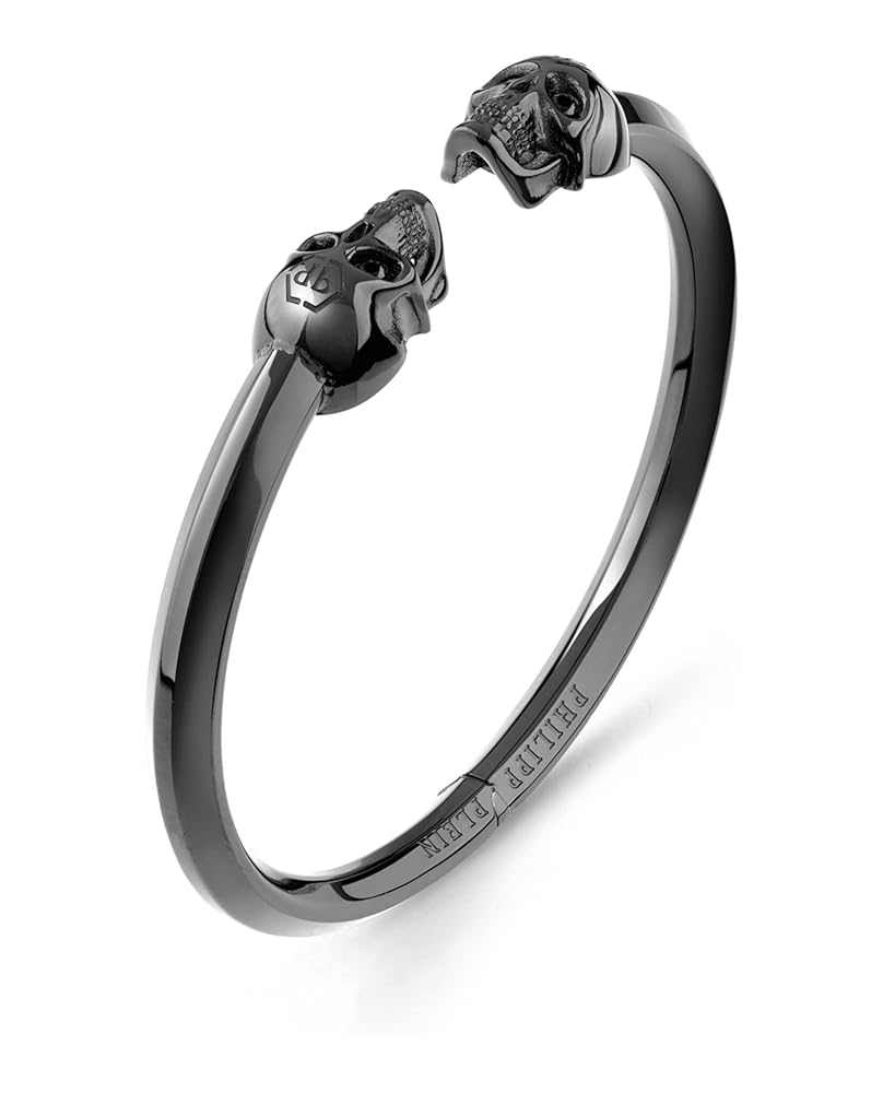 Philipp Plein Men's Bracelet Stainless Steel 3D Skull, Small