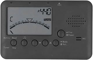 Stimmgerät für Blasinstrumente, Ewige Klarheit, Sensibilität für Saxophon, Flöte, Trompete mit Tragbarem Elektronischem Metronom