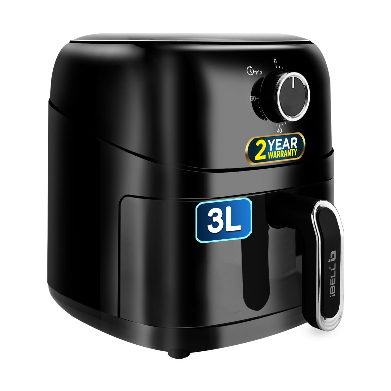 iBELL AF300MN Air Fryer 3L, Advanced Timer, 10 Cooking Presets, 1300W, Elegant Design, 2 Year Warranty (Black) (B0DCZHZ8KG) Amazon Price History, Amazon Price Tracker