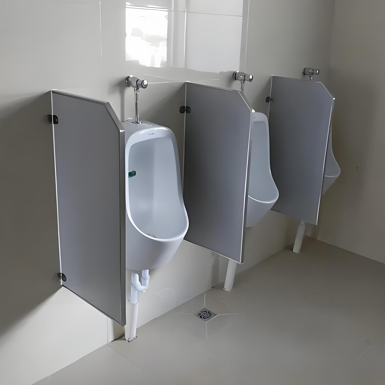 Men Urinal Partition, Wall-Mounted Urinal Screen Public Toilet Partition, Indoor Urinal Baffle, Adult Urinal Privacy Screen, for Schools, Shopping Malls, Hotel(1 pcs)