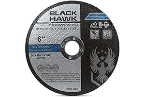 BHA 6" Thin Cut Off Wheels - Trusted Choice for Fast, Precise Cuts