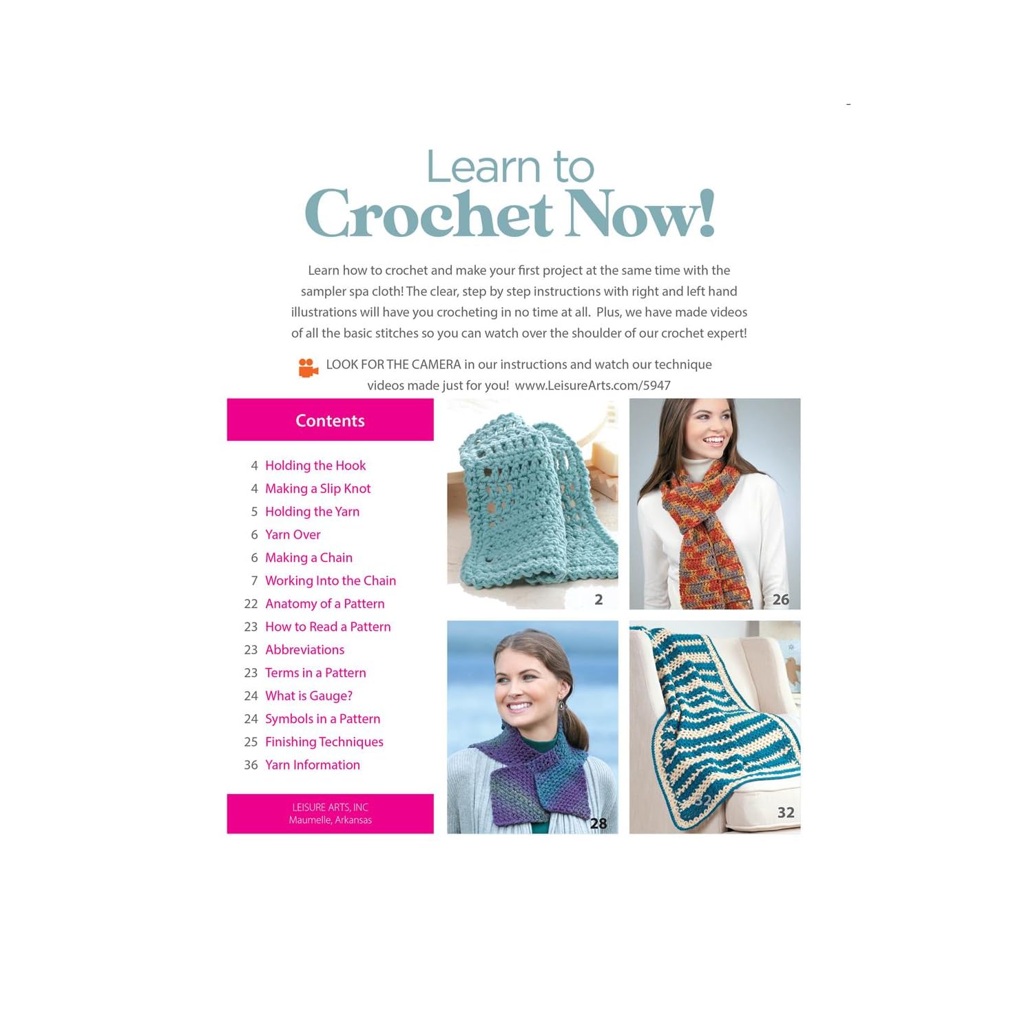 Learn to Crochet, NOW!: Crochet Your First Project Tonight!