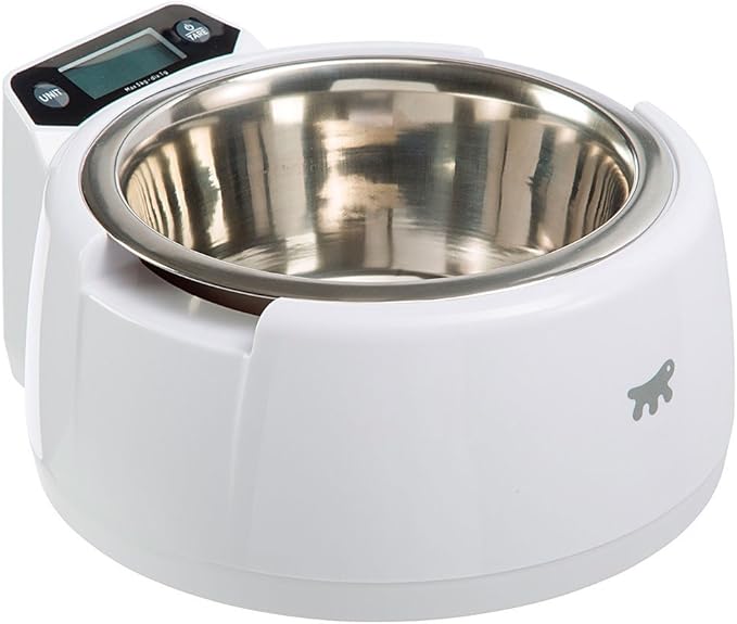 Tigela com Balança Eletrônica Integrada, Display LCD, 0,85 Litro Inox Ferplast