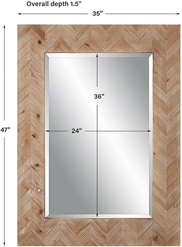 Miniatura 3 de Uttermost Demetria - Espejo pequeño de 47 pulgadas