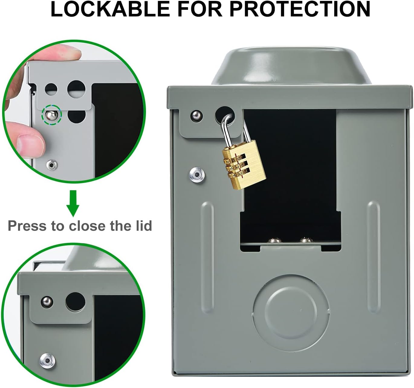 EyGde 50 Amp to 30 Amp RV Adapter with Surge Protector4500 Joules Circuit Analyzer Voltage Protector + 50 Amp RV Power Outlet Box 125V/250V for Camper Travel Trailer