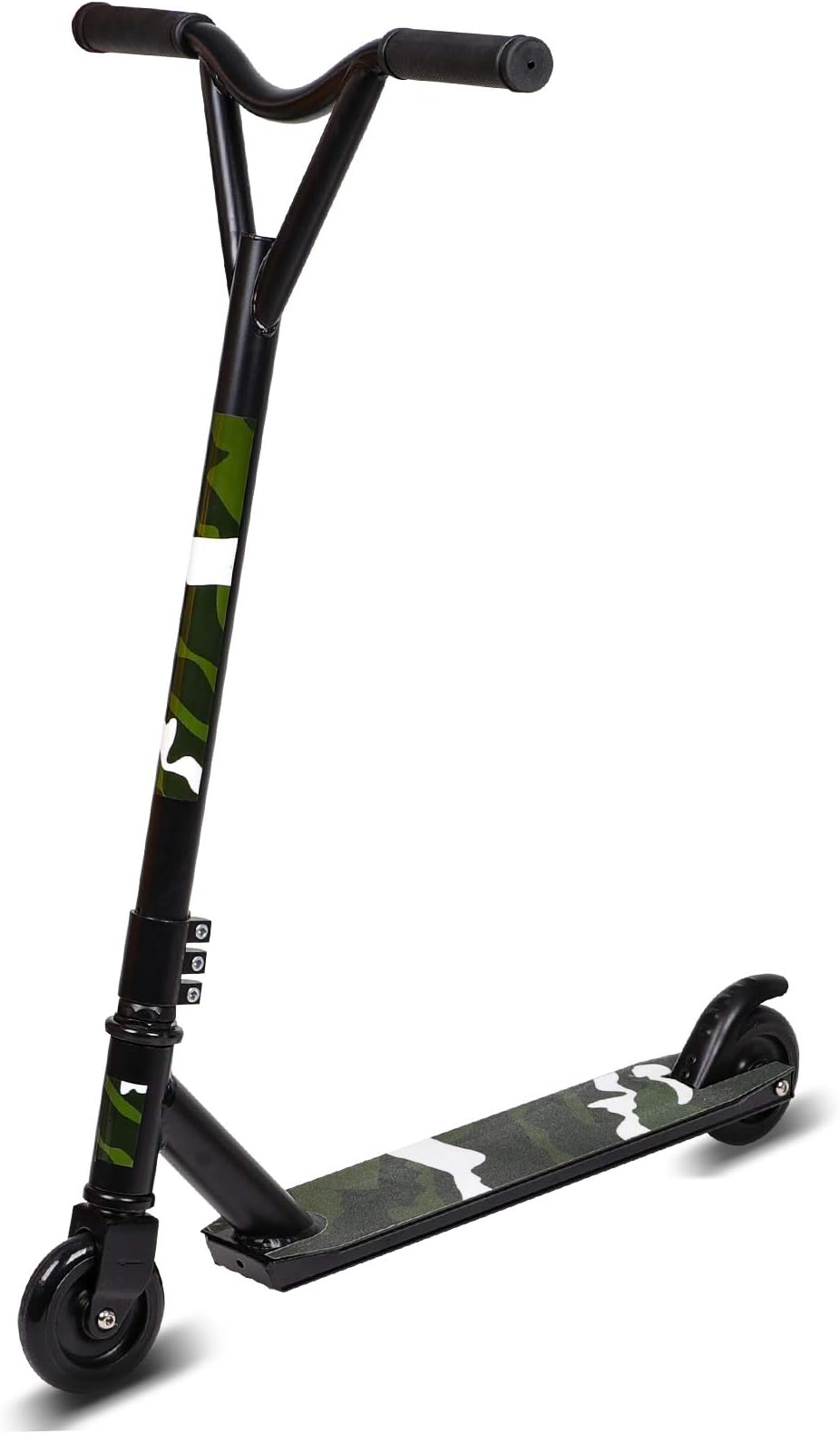 Freestyle Kick Scooter for Boys Girls - Pro 360 Spin With ABEC 9 Bearings, PU Wheels, Alloy Deck - Adult Stunt Scooter for Kids Ages 6+
