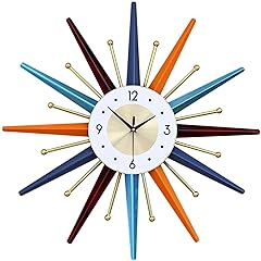 Large 22 Inch Starburst Wall Clock product image
