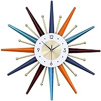 Large 22 Inch Starburst Wall Clock