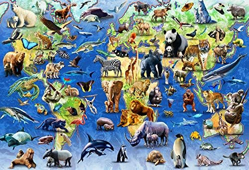 Endangered Species Kid’s Jigsaw Puzzle 100 Piece