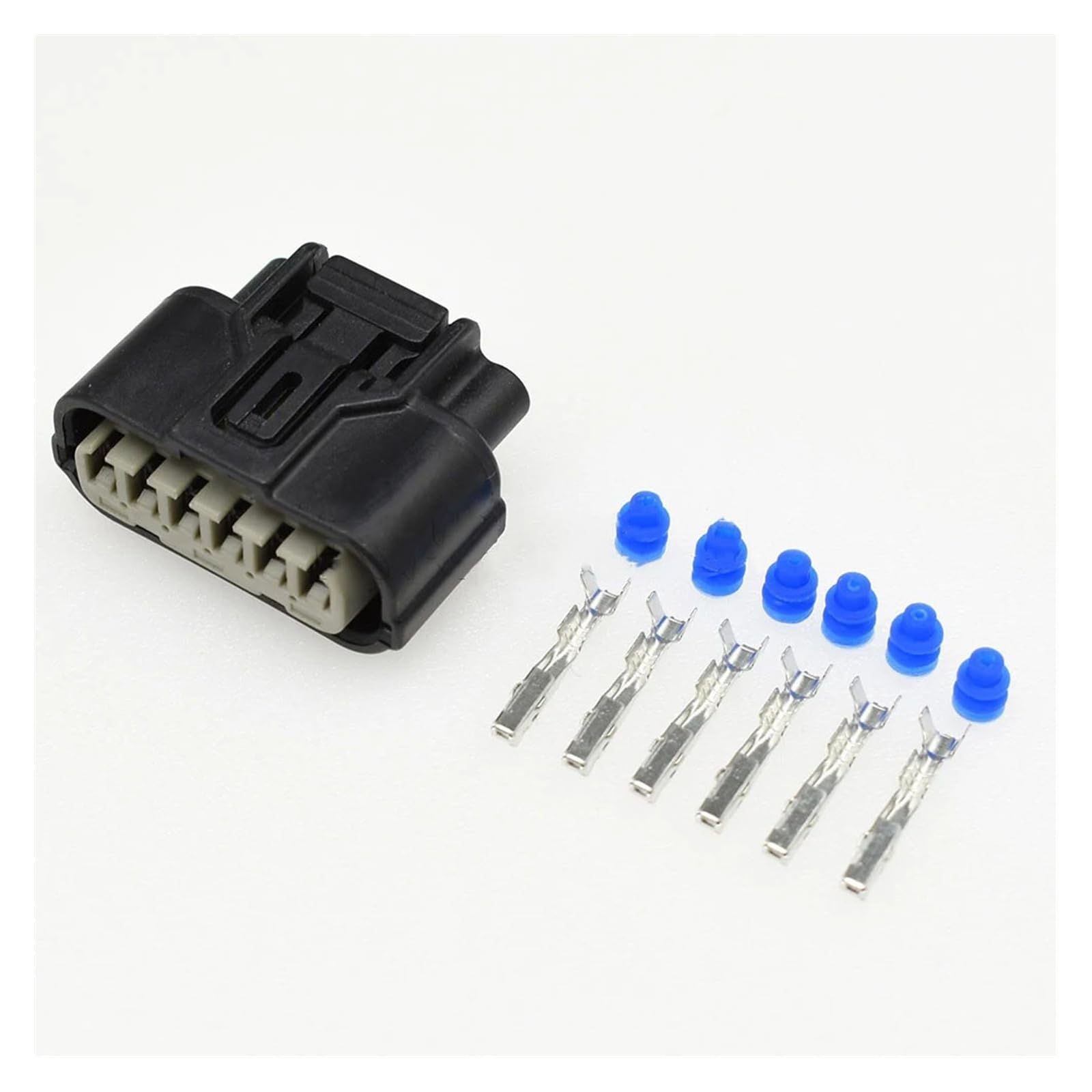 1/20Kit 6Pin Männlich Weiblich Wasserdichter Stecker Auto Sauerstoff Sensor Stecker Automotive Stecker 6188-0658 6189-1012 (Color : Female Set, Size : 20sets)