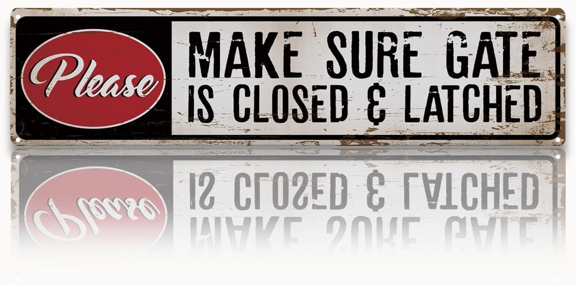 Retro Tin Metal Sign, Warning Capybara Sign for Home & Outdoor Decor, Property Protected by a Highly Trained Capybara, Vintage Metal Attention Signs for Yard, Garden, Porch, or Backyard, 15.8x4 Inches