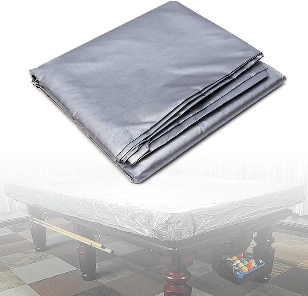 Billiard/Snooker Pool Table Cover, PVC Waterproof Full Protection, Thickened Pool Table Dust Cover, 7/8/9ft Billiard Snooker Table Strong and Durable Dust Protection Cover,7ft