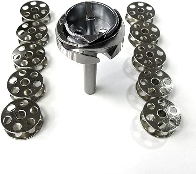 Large Hook & Bobbins for Sunstar KM-750BL Golden Wheel CS-3101-L Jack JK5872-3
