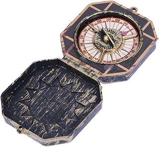 Toddmomy Brinquedo Exclusivo Infantil Bússola De Bolso Brinquedo De Halloween Brinquedo De Bússola De Acampamento Bússola Dourada Brinquedo De Bússola Náutica Bússola De Caminhada Bússola