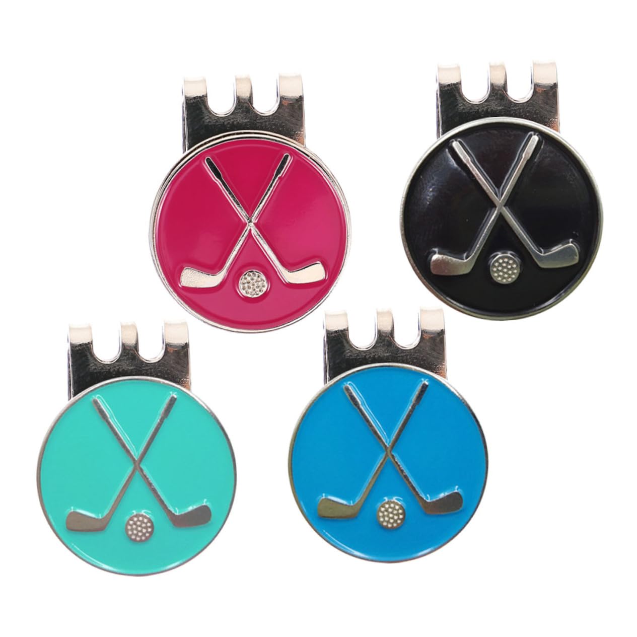 INOOMP Clip per Cappello Magnetico Marcatore per Palline da Golf Produttore di Palline da Golf Marcatore per Palline da Golf Cappelli Comoda Clip per Cappello da Golf Marcatore per