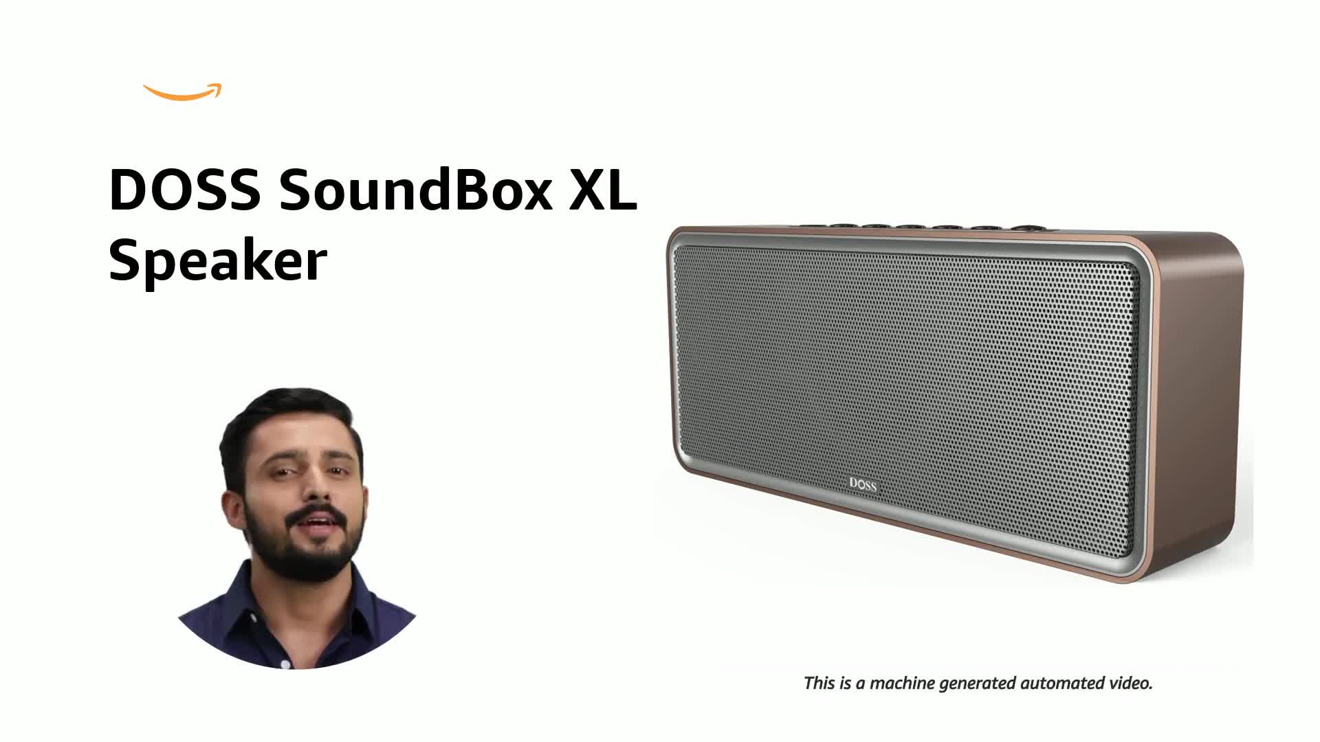 DOSS SoundBox XL Bluetooth Speaker with Subwoofer, 32W Loud Sound