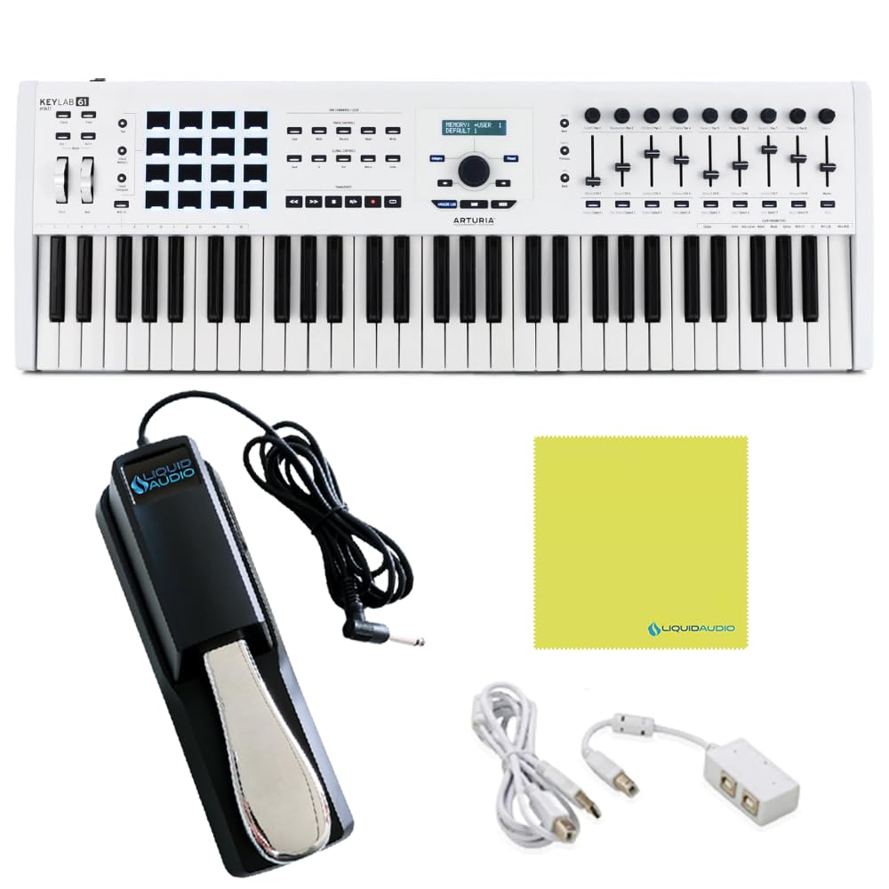 Amazon.co.jp: Arturia KeyLab 61 MKII 61キーキーボード