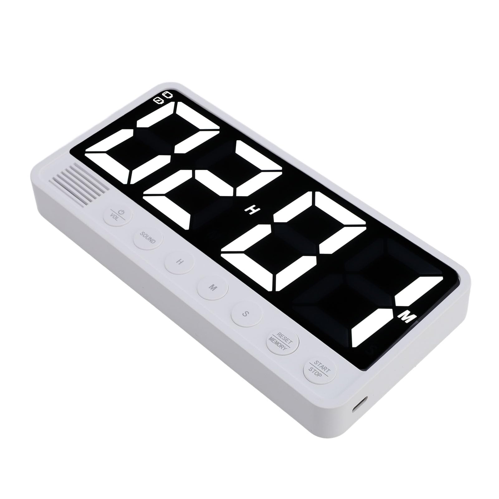 Cryfokt Timer Cucina Timer Magnetico per il Conto Alla Rovescia con Impostazione Rapida Dell'ora per Allenamenti, Giochi di Cucina, Laboratori, Blu