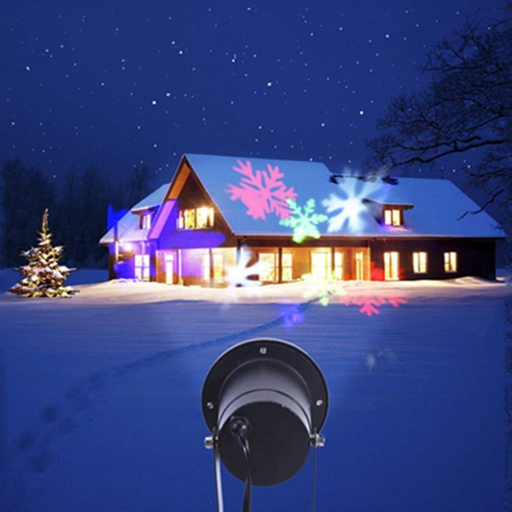 CXAFQ Kerstverlichting buiten, Led Sneeuwvlokken lichtsnoer, Werkt op CXAFQ Kerstverlichting buiten, Led Sneeuwvlokken lichtsnoer, Werkt op
