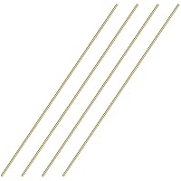 Vista 14 de 2 barras de torno de barra redonda de latón macizo de 14 pulgadas, 1/4 pulgadas de diámetro, 14 pulgadas de largo