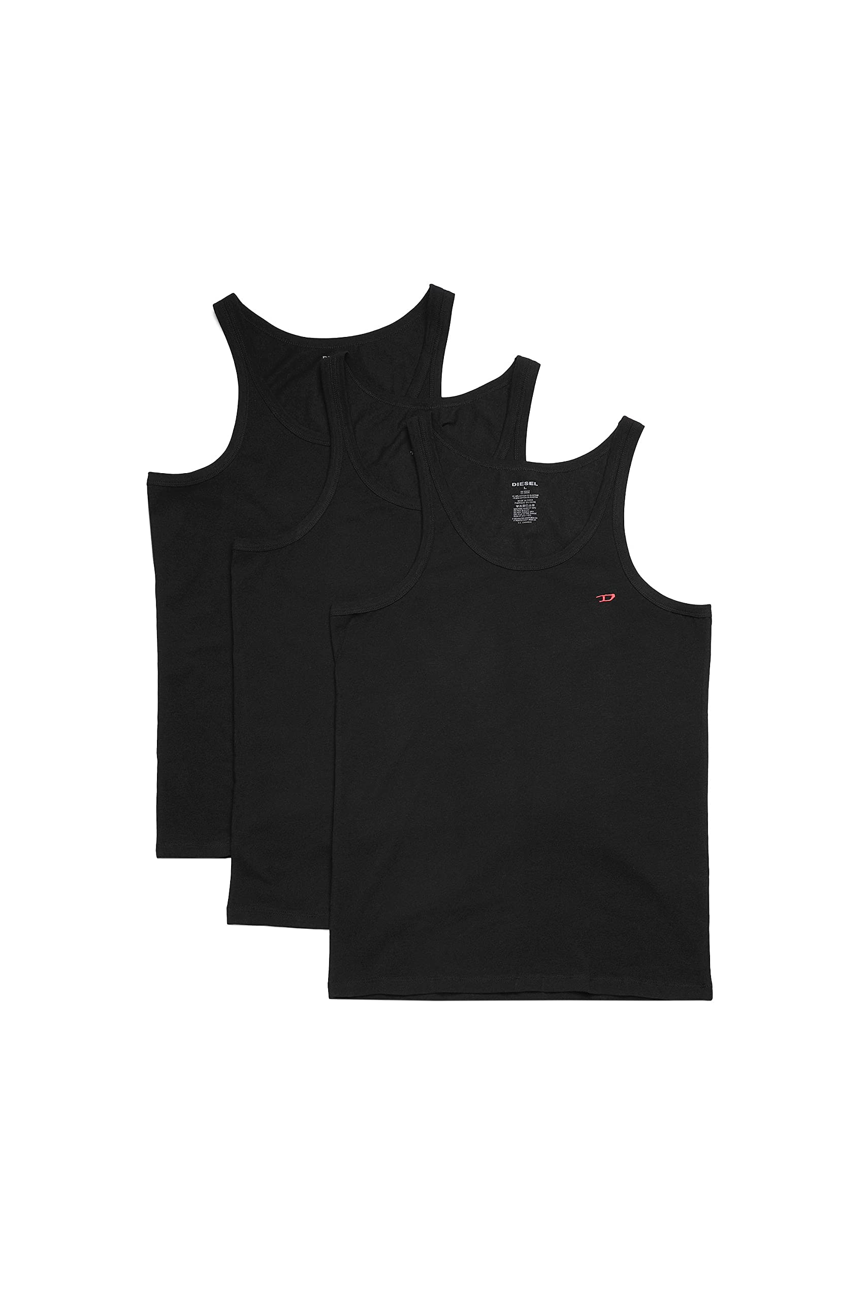 DIESEL ブラック タンクトップ S 新品未使用 タグ付き 新品 未使用品 DIESEL ディーゼル ブラック タンク