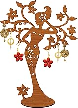 Wooden Earring Stand Jewellery Display Stand | Earring Organizer | Wooden Earring Holder (Design 2)