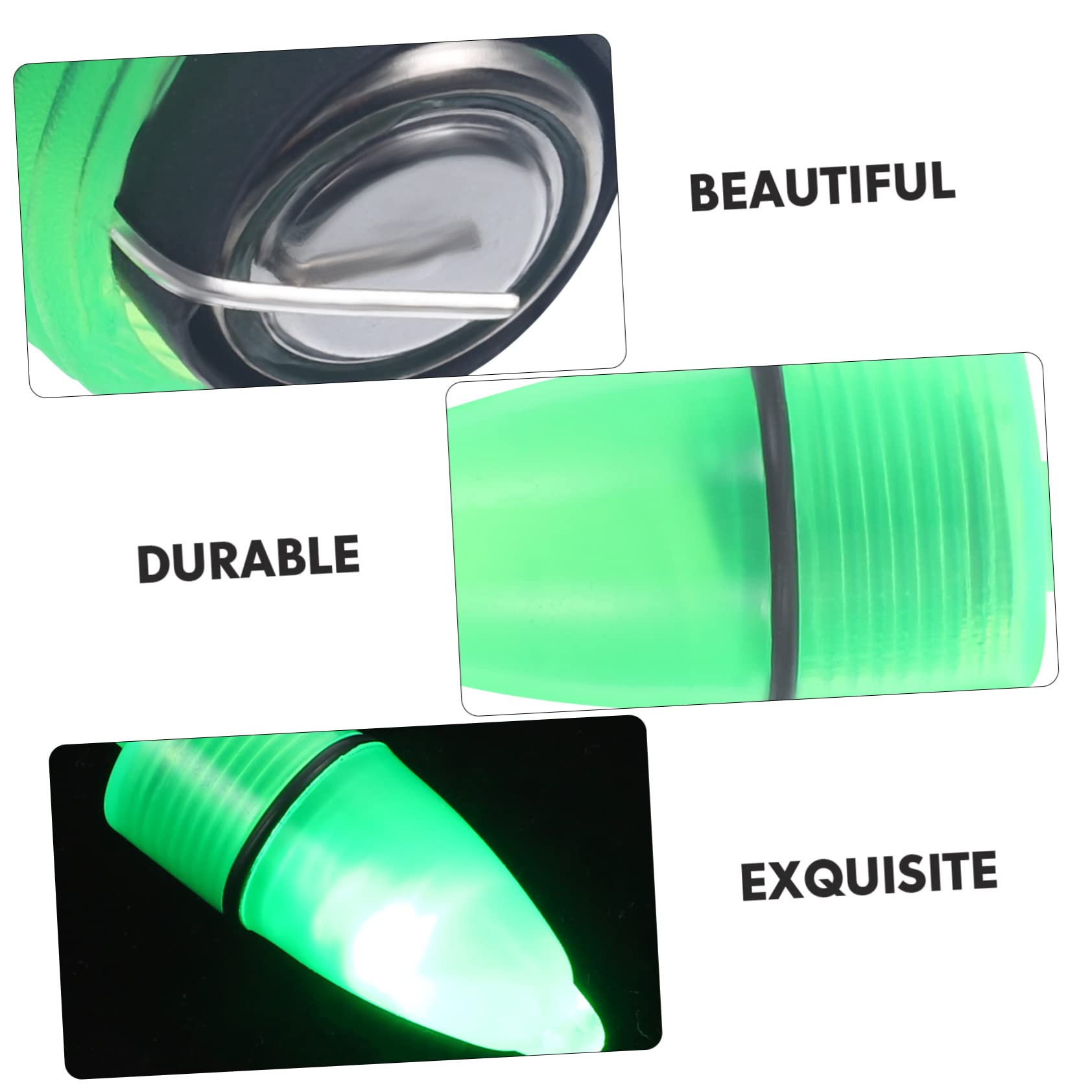 OSOLADY 25Pcs LED Fishing Lights Multipurpose Night for Outdoor Activities and Fishing Alarm Lamps for Enhanced Night Fishing Experience