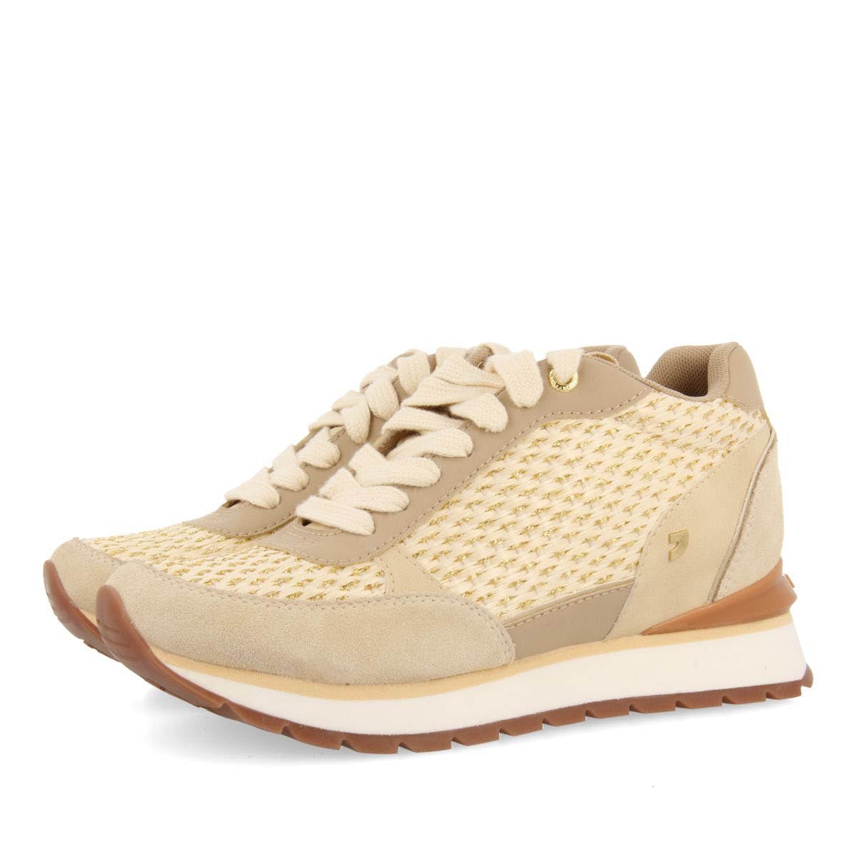 GIOSEPPO Hekal, Women's Slippers, Gold, 4 UK