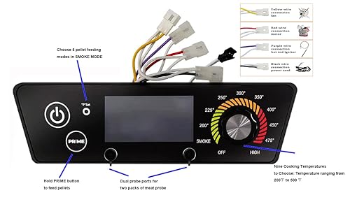 Miniatura 2 de Bbqzone Placa de control de termostato digital para Pit Boss Wood Pellet Grill Tailgater P7-340Lexington P7-540Classic P7-700Austin XL P7-100440FB1
