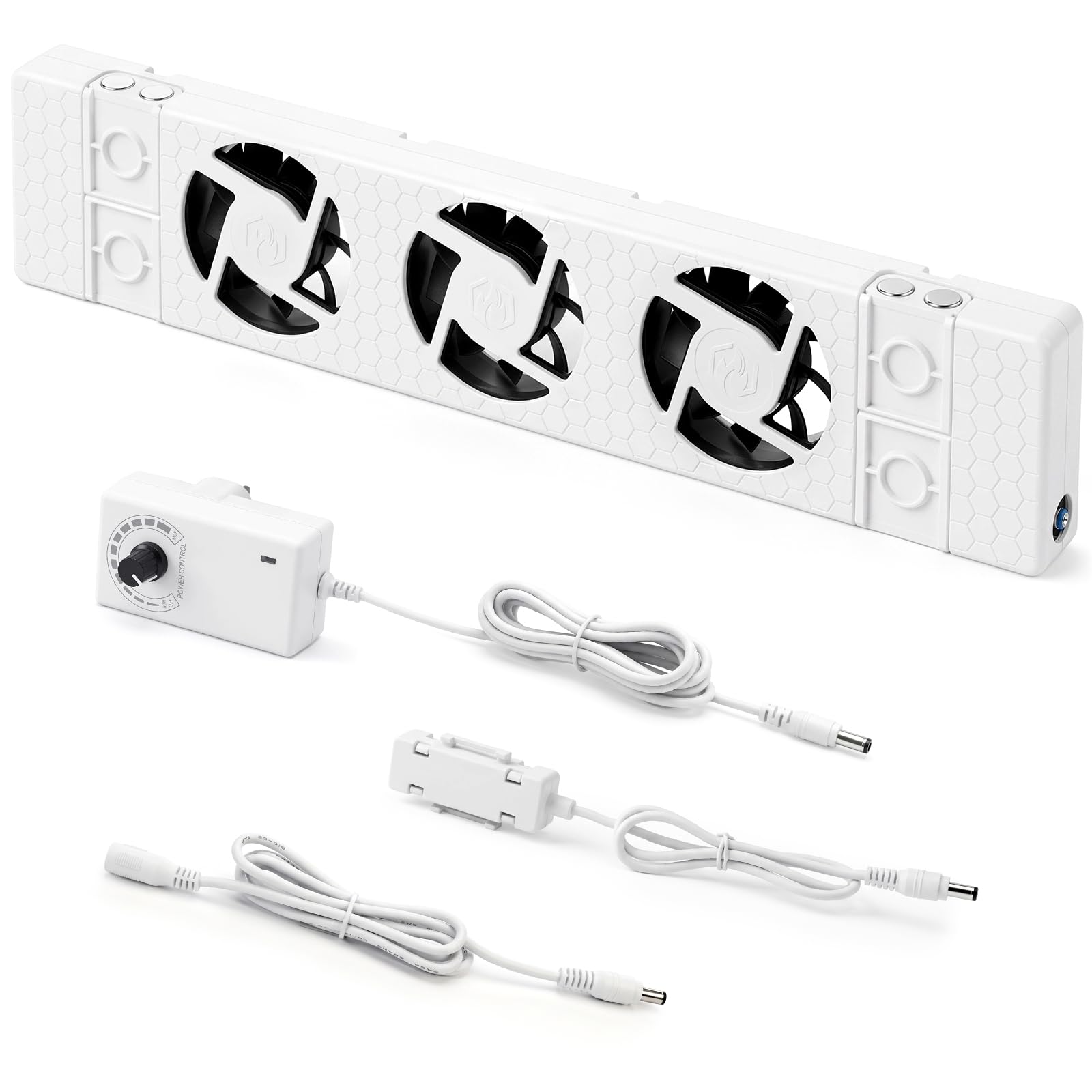SURAIELEC Radiator Fan Booster, Adjustable Speed Smart Radiator Fan