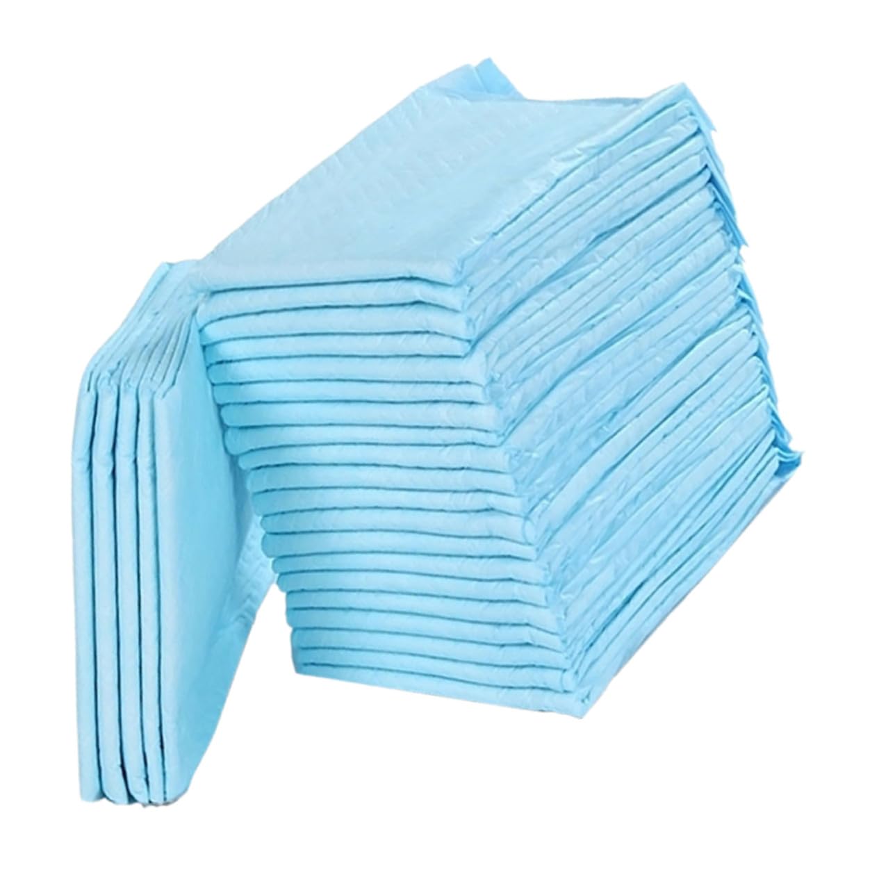 Gatuida Einweg Wickelunterlagen mit Auslaufsicherem Design 100 Stück für Babys als Tragbare Wickelauflage und Absorbierendem Vliesstoff für Zuhause und Unterwegs