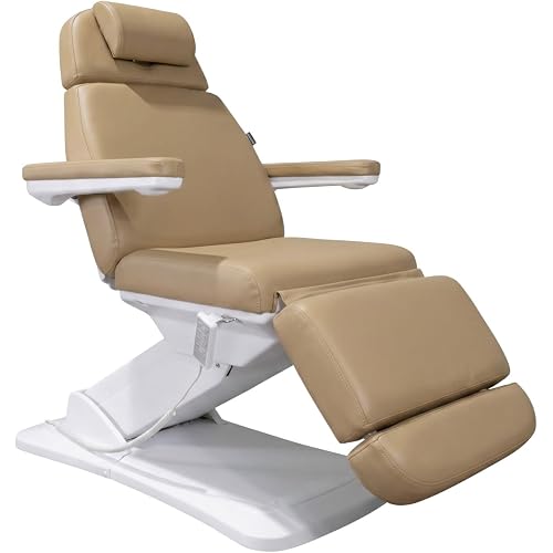 Insight Electric Med Spa & Medical Exam Chair - 4 Motors, Trendelenburg, Podiatry, Dermatology - 440 lb, 2-Year Warranty - Sand