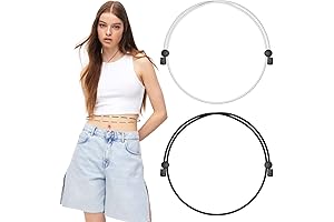 2PCS Crop Tuck Band -- Adjustable Crop Tuck Band, Shirt Stays Belt for Women