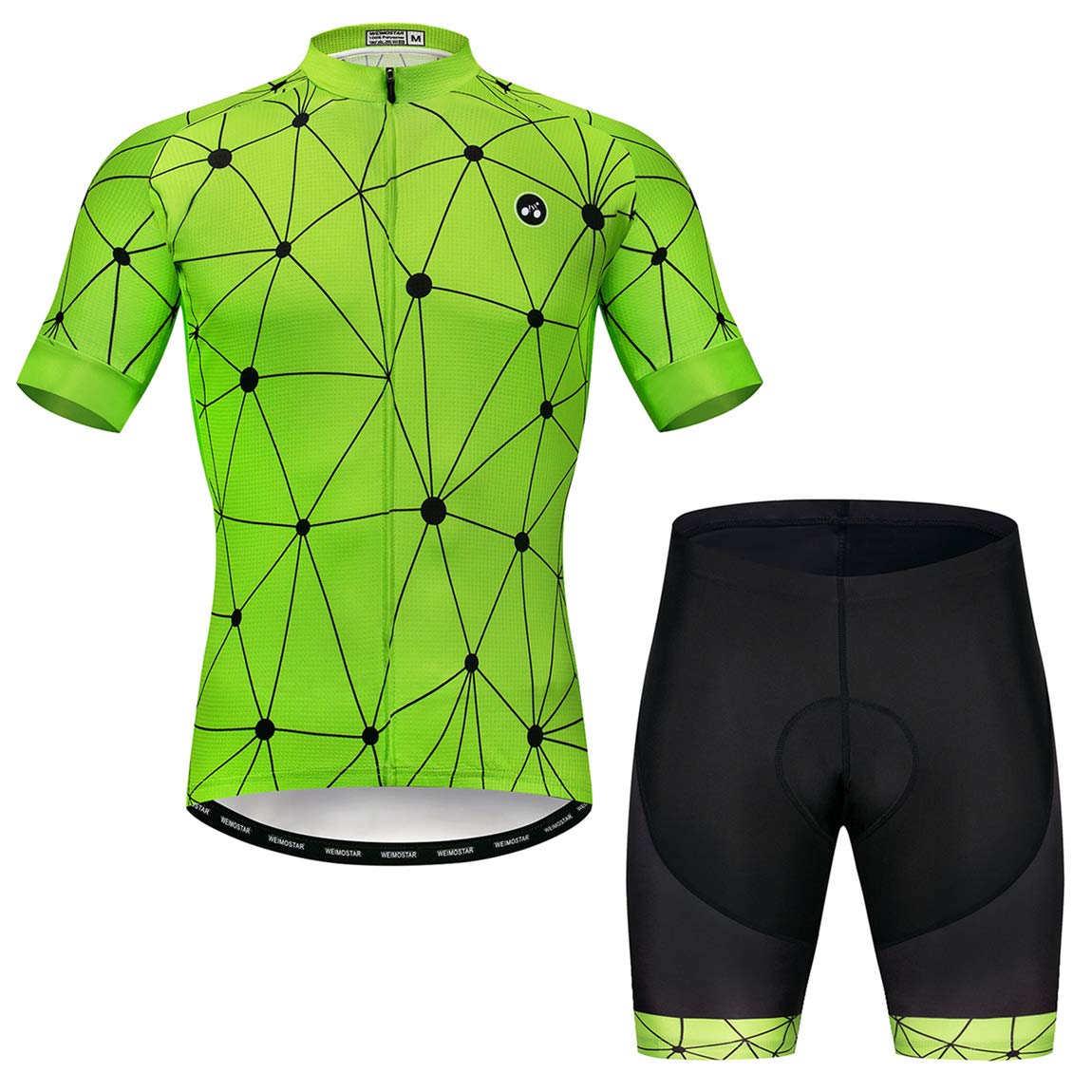 Radtrikot-Set für Herren, atmungsaktiv, Fahrradanzug, Mountainbike-Kleidung, MTB-Trikot, schnell trocknend