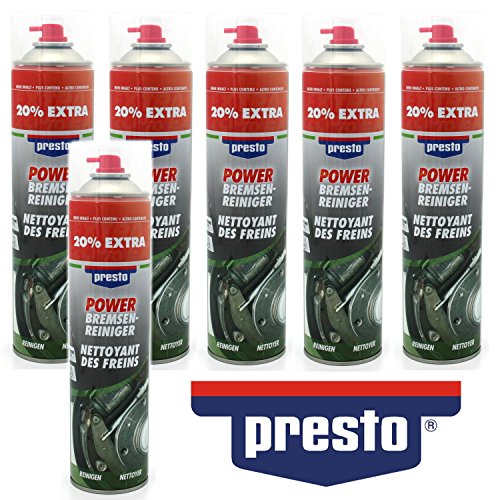 Presto Power Brake Cleaner 600 ml Set van 6