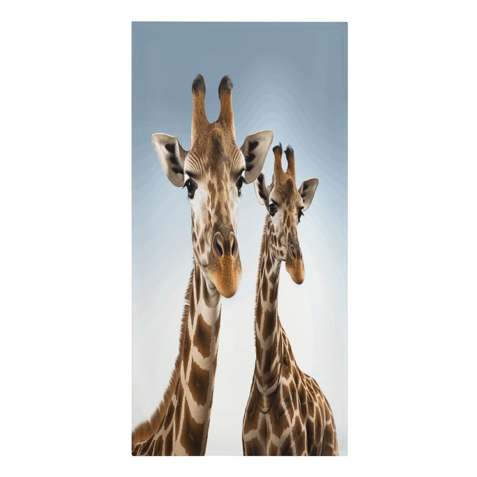 Fekiloot Men's Style Necks Of Giraffe Large Beach Towel, Travel Towel For Adults Wo, Pool Towels For Beach, Camping, Swim Pool, Gym, Sports& Yoga 61.4"X30.3"