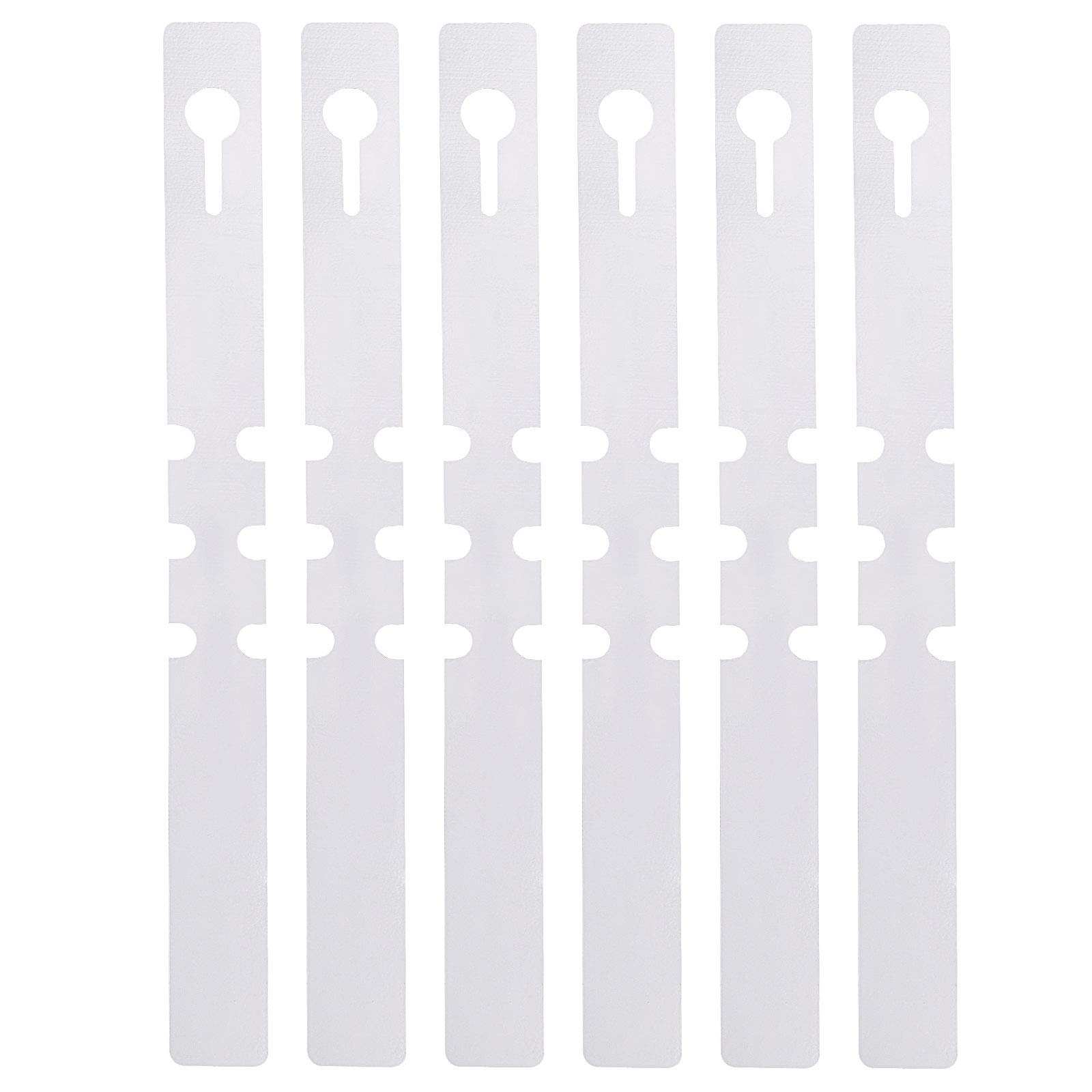 ZOENHOU 400 Etichette Per Piante In PVC Bianco, 21x2 Cm, Impermeabili, Con 2 Pennarelli, Per Giardino E Vivaio
