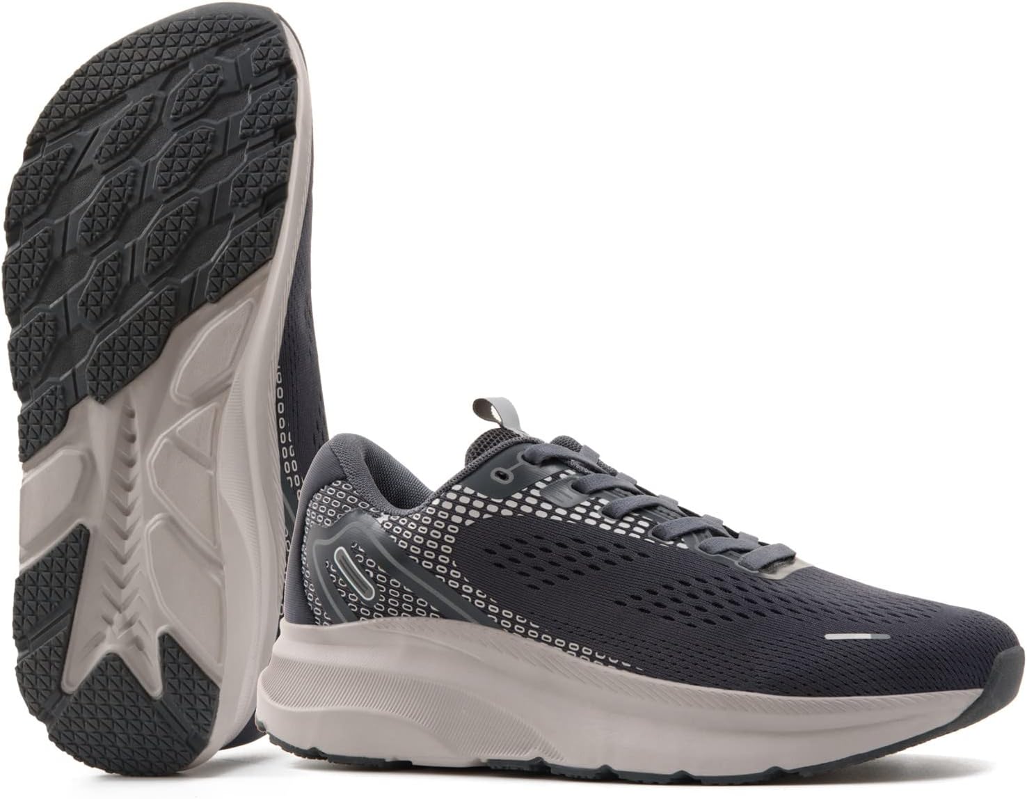 JACKSHIBO Wide Toe Box Shoes Women Arch Support Wide Sneakers for Running Walking Athletic Tennis Orthopedic Plantar Fasciitis Workout with Thick Cushion Zero Drop Sole Width Shoes - Image 7