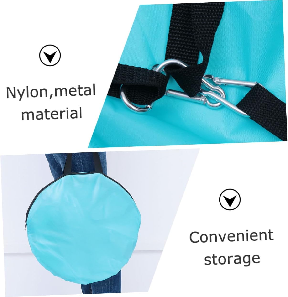 Sturdy Kayak Sail Compact Canoe Kayak Boat Wind Sail Uv Blocking Accessories Easy to