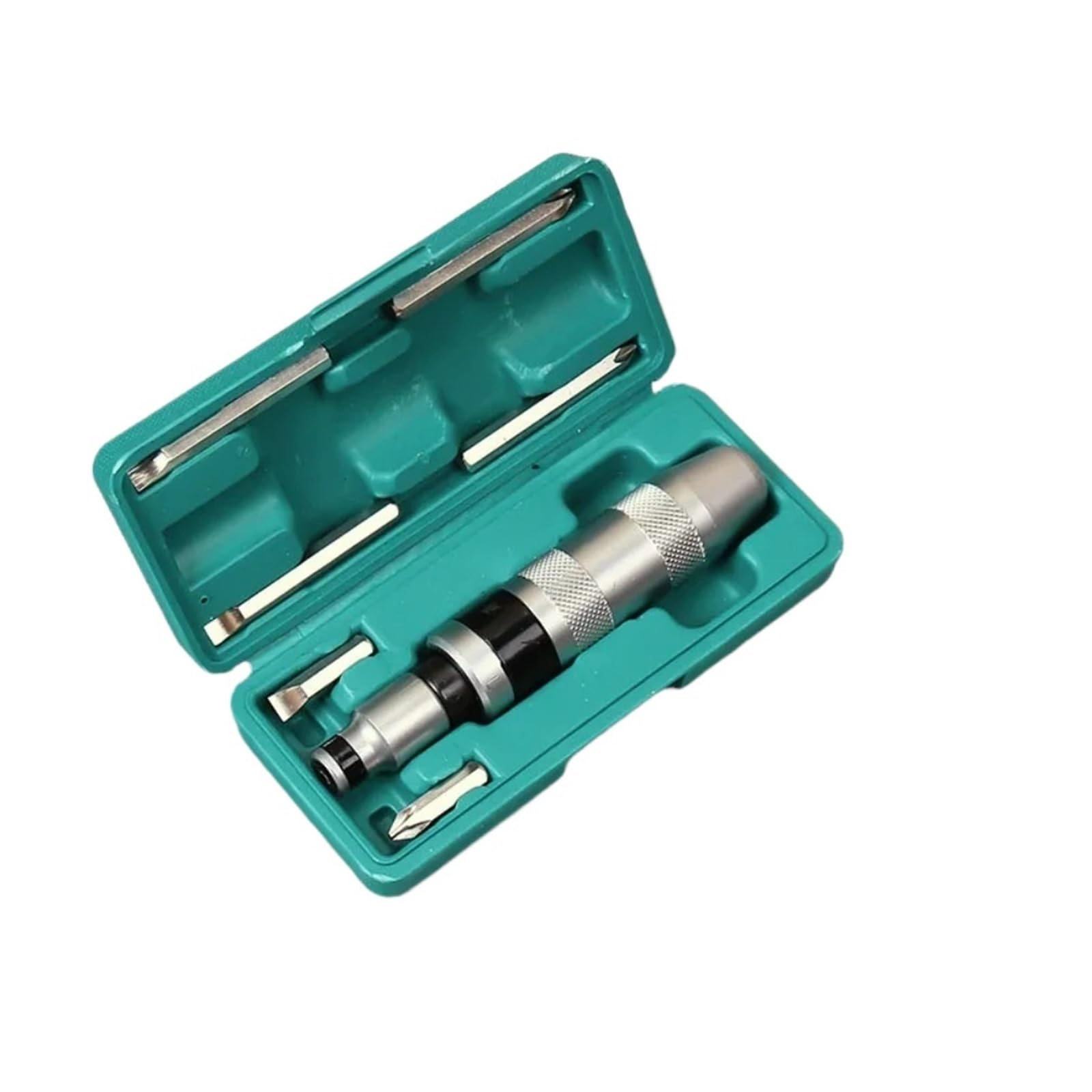 Amrttwy Green Screwdriver, Impact Driver Screwdriver Hand Tools Portable For Loosening Bolts Remove Stubborn Fasteners Set(7Pcs)
