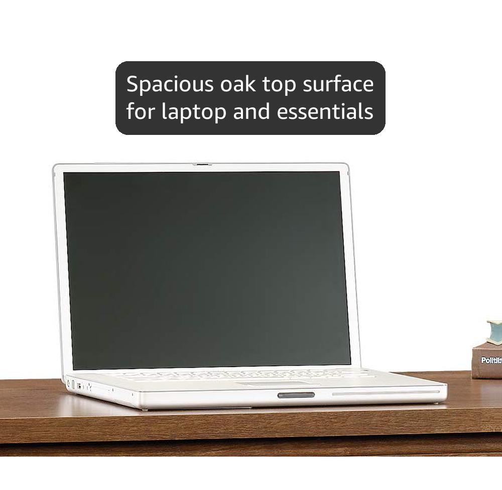 Amazon.com: Sauder Shoal Creek Computer Desk, Slide-Out Keyboard