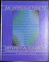 An Introduction to Differential Equations: With Difference Equations, Fourier Series, and Partial Differential Equations 0534009603 Book Cover