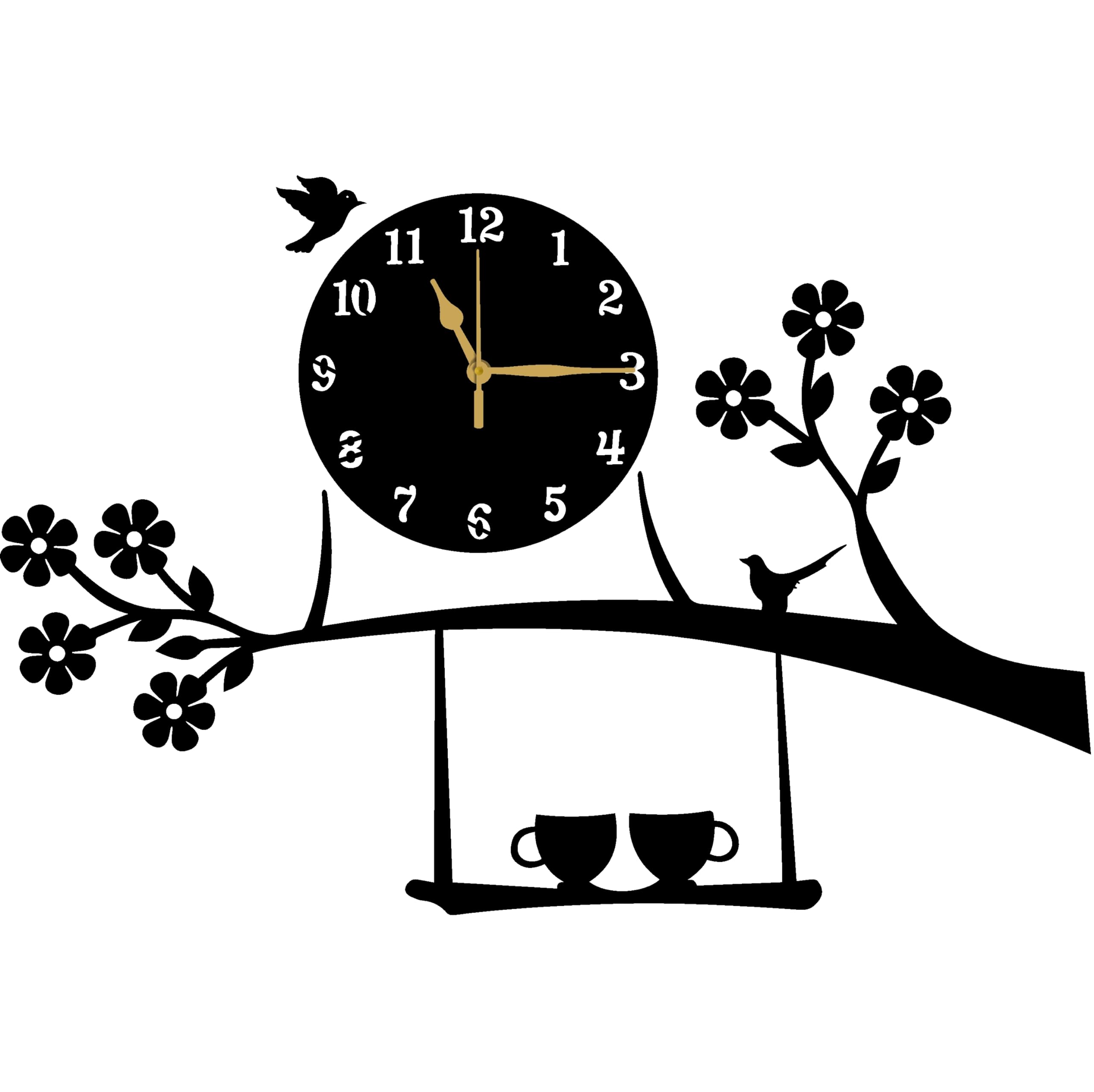 See full amazon price history chart for LEAX Artworks Analog Wall Watch For Home | Wall Clock | Wooden Wall Clock For Home Stylish Latest 3D Big | Designer Wall Clock For Living Room Made In India(Pattern 1-Black-St) LEAX Artworks Analog Wall Watch For Home | Wall Clock | Wooden Wall Clock For Home Stylish Latest 3D Big | Designer Wall Clock For Living Room Made In India(Pattern 1-Black-St) (B0D2XD7DBT) Amazon Price History, Amazon Price Tracker