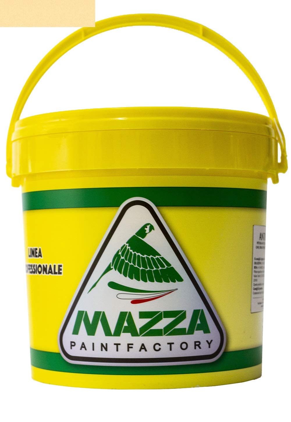MAZZA Pittura per Interni Lavabile Acrilica Lt 14 Per Muri Interni Ed Esterni Bianca e Colorata Colorificio (Guscio D'Uovo3 Mz1157)