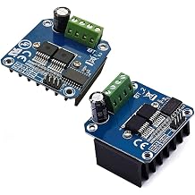 2 Pieces BTS7960 43A High Performance Motor Driver Module Smart Car Driver Module for Current Limit