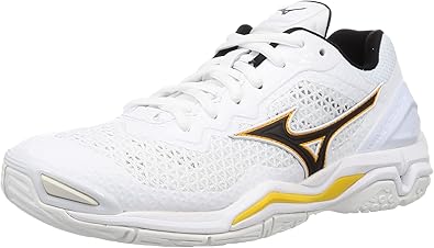 Amazon | [ミズノ] ハンドボールシューズ ウエーブステルス V ブルー