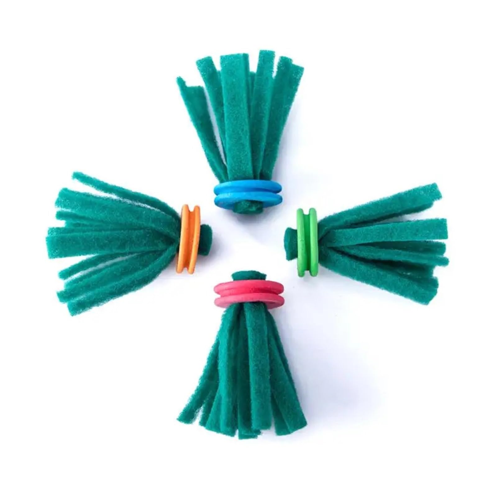 Kpeaoy Fish Spawning Mops 15pcs Aquarium Fish Breeding Spawning Mop late Egg Collector Bed Tool for Aquatic Tank Decoratio