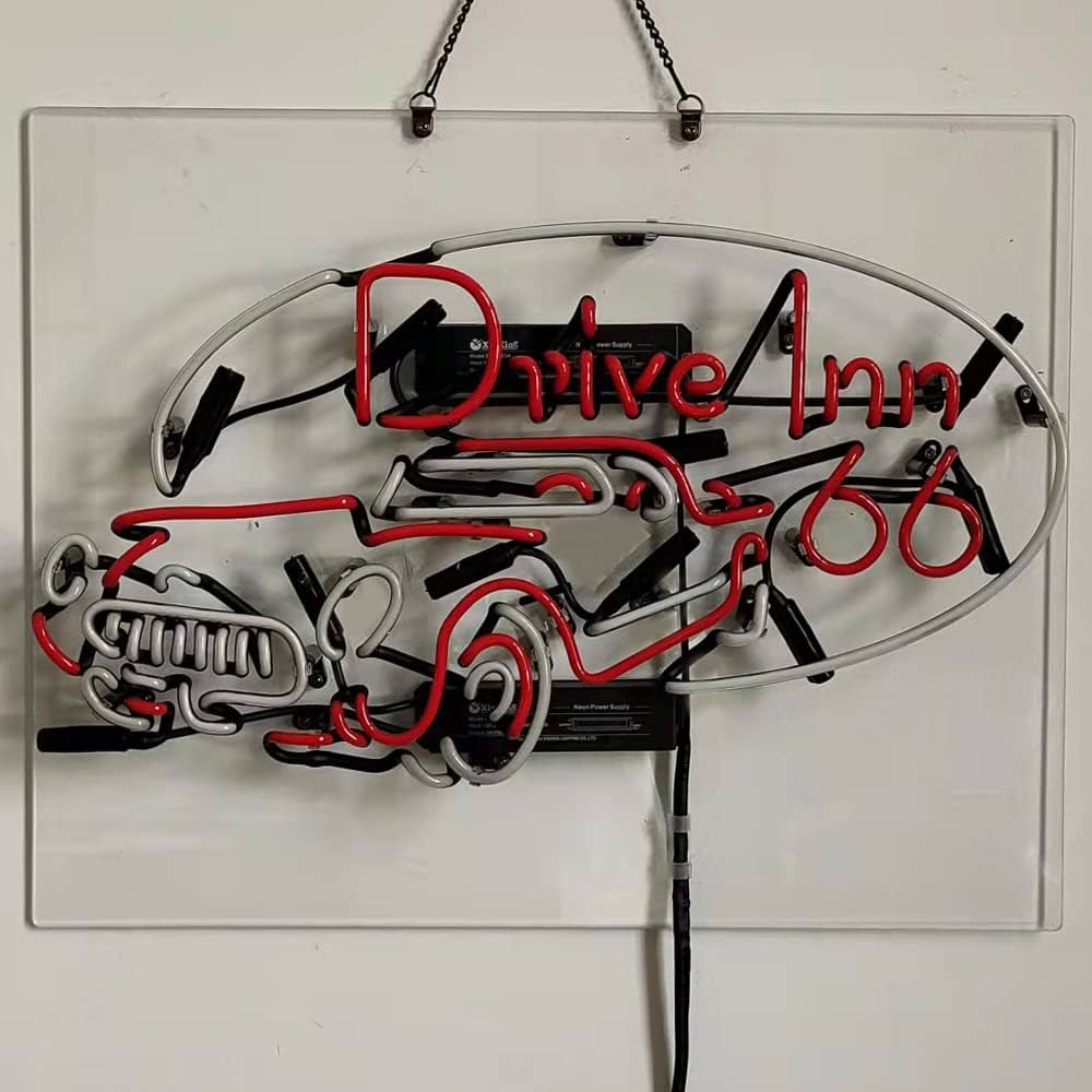 Drive lnn 66 ネオンサイン ハンドメイド バー 店舗装飾 室内