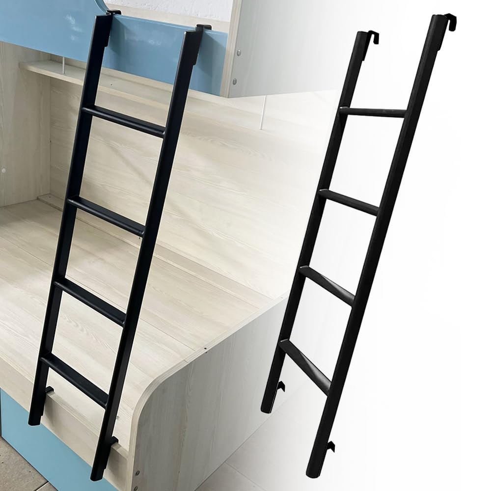 Escalera de litera para caravana y hogar en metal ligero resistente